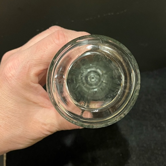 Vintage Automobile Limousine Etched Glass Bud Vase - Picture 11 of 15